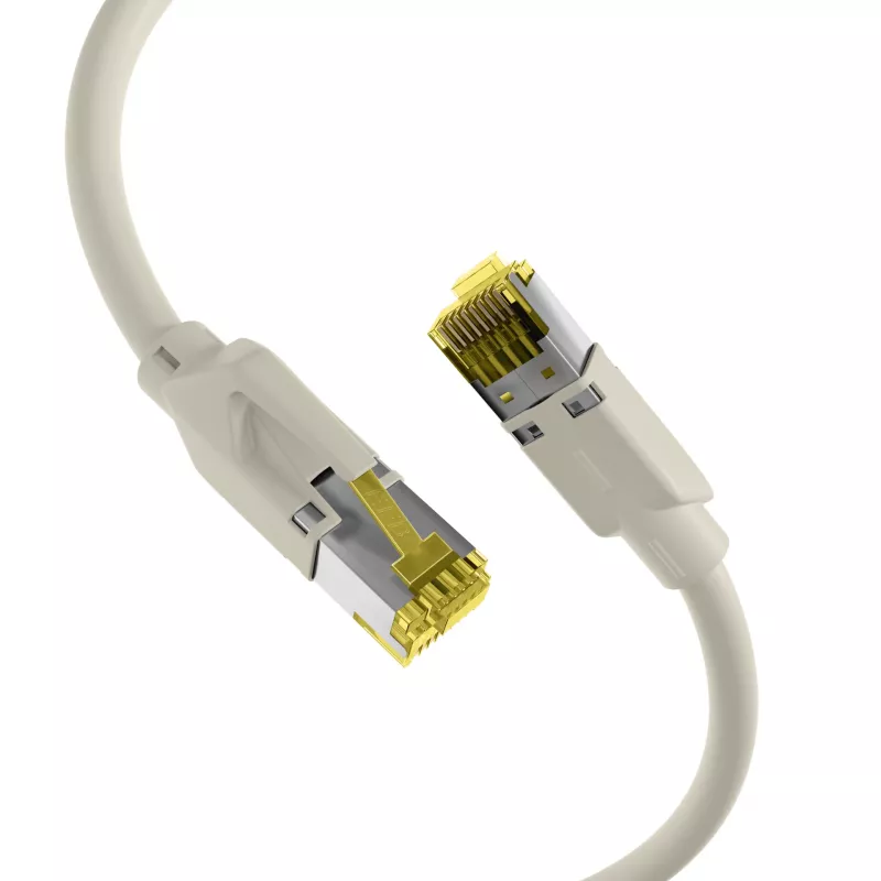 EFB-Elektronik cable de parcheo RJ45 Cat.6A S/FTP LSZH Draka UC900 TM31 gris 25 m