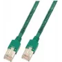 EFB Elektronik Hirose TM11 Daetwyler 5502 4p cable de parcheo flex RJ-45 macho a RJ-45 macho Cat.6 S/FTP LSZH gris 0,5 m