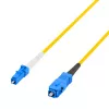 EFB-Elektronik Cable de conexión de fibra óptica Simplex LC-SC G657.A2 0,5 m 2,0 mm Amarillo 9/125 µm
