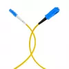 EFB-Elektronik Cable de conexión de fibra óptica Simplex LC-SC G657.A2 0,5 m 2,0 mm Amarillo 9/125 µm