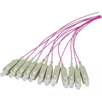 EFB Elektronik Pigtail de fibra SC OM4 50/125 µm Erika Violeta 2 m
