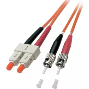 EFB-Elektronik ECOFIBER Latiguillo Dúplex SC-ST 62,5/125 µm OM1 LSZH Naranja 3,0 mm 3 m