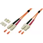 EFB Elektronik Latiguillo Dúplex SC-SC 62,5/125 µm OM1 LSZH Naranja 3,0 mm 10 m
