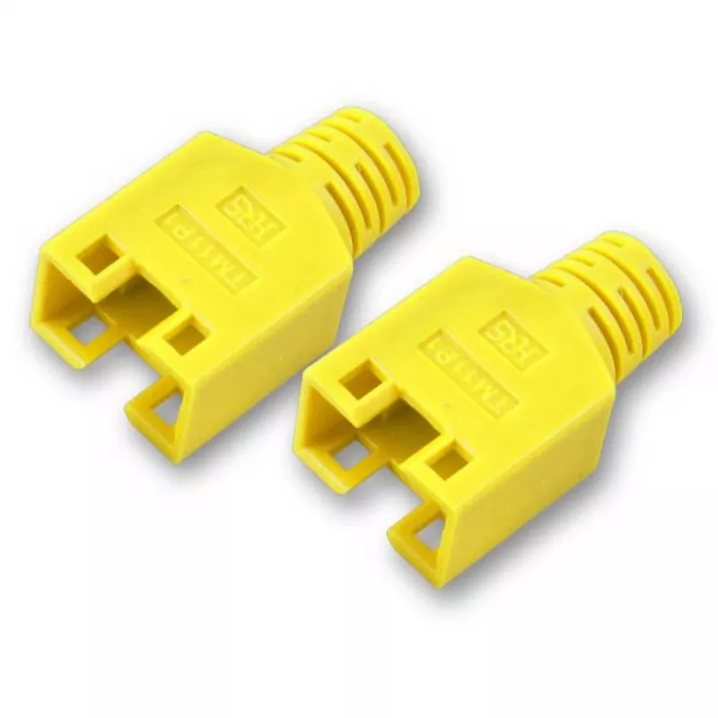 EFB Elektronik Fundas de alivio de tracción para cables de red RJ45 - Gris claro (pack de 100 uds.)