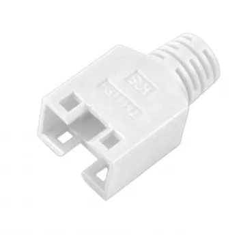 EFB Elektronik Fundas de alivio de tracción - Fundas para cables de red - Rojo (pack de 100 uds.)