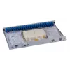 EFB Elektronik Panel de conexiones de fibra óptica - Montaje en rack - SC SM X 48 - Gris, RAL 7035 - 1U - 19 pulgadas