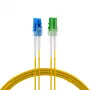 Cable de fibra óptica EFB Elektronik LC/APC monomodo OS2 20 m amarillo