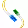Cable de fibra óptica EFB Elektronik LC/APC monomodo OS2 20 m amarillo