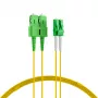 Cable dúplex EFB Elektronik LC/APC-SC/APC OS2 G652D 1 m LSZH 2 mm amarillo