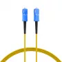 Cable de fibra óptica simplex EFB-Elektronik SC-SC G657.A2 5 m 3,0 mm amarillo 9/125 µm