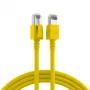 EFB Elektronik DCK1001GE.0,5 cable LED RJ45 Cat.6A S/FTP FRNC, amarillo