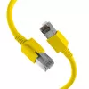 EFB Elektronik DCK1001GE.0,5 cable LED RJ45 Cat.6A S/FTP FRNC, amarillo