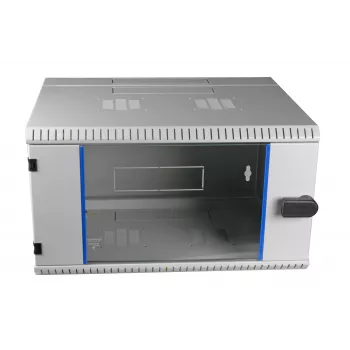 EFB Elektronik tirador giratorio compacto - asa para rack, negro, zamak