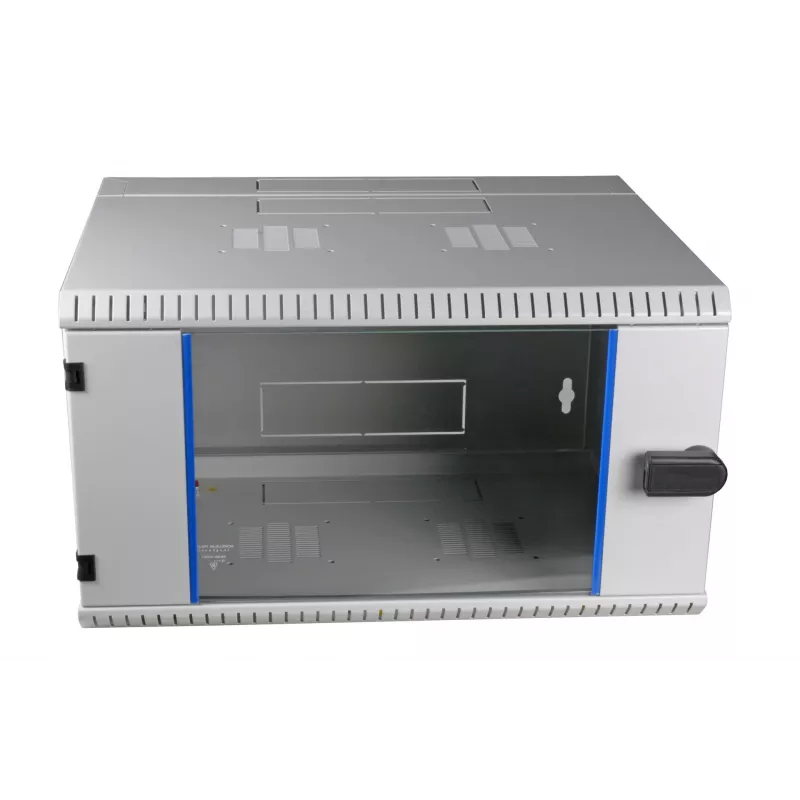 EFB Elektronik tirador giratorio compacto - asa para rack, negro, zamak