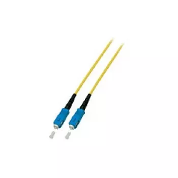 Latiguillo simplex EFB Elektronik SC-SC 9/125 OS2 LSZH amarillo 3,0 mm 20 m
