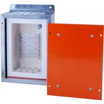 Distribuidor de telecomunicaciones con protección contra incendios EFB Elektronik VKA E30/20 para 20 DA