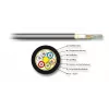 EFB Electronics A-DQ(ZN)B2Y 12E 9/125 G657.A1 PE Cable de fibra óptica negro