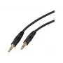 EFB cable de audio jack estéreo de 3,5 mm macho a macho, 2 m, negro