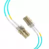 EFB Elektronik Latiguillo dúplex LC-LC 50/125 µm OM3 LSZH aqua 2,0 mm 35 m
