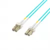 EFB Elektronik Latiguillo dúplex LC-LC 50/125 µm OM3 LSZH aqua 2,0 mm 35 m