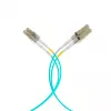 EFB Elektronik Latiguillo dúplex LC-LC 50/125 µm OM3 LSZH aqua 2,0 mm 35 m