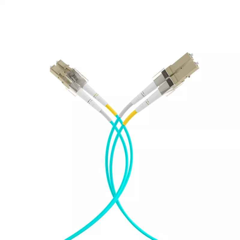 EFB Elektronik Latiguillo dúplex LC-LC 50/125 µm OM3 LSZH aqua 2,0 mm 35 m