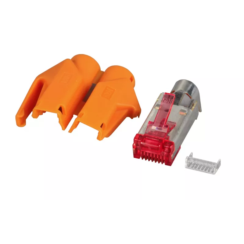 EFB Elektronik Conector RJ45 Hirose TM21 STP Cat.6 naranja 50 uds.