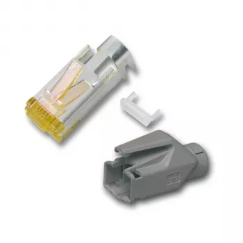 EFB Conector RJ45-Hirose STP, TM31 gris claro, 100 uds., 3 elementos, Cat.6A