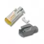 EFB Conector RJ45-Hirose STP, TM31 gris claro, 100 uds., 3 elementos, Cat.6A