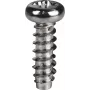 EFB-Elektronik Tornillo autorroscante para chapa ST2.5, DIN 7971, cabeza avellanada, cruciforme, acero galvanizado, 50 uds. (80550.1-50)