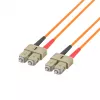 EFB Elektronik ECOFIBER cable de conexión de fibra óptica SC multimodo (M)