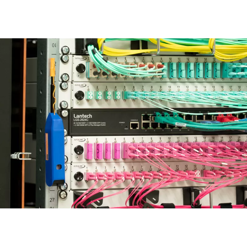 EFB Elektronik limpiador de férulas para E2000®, SC, FC, ST con férula de 2,5 mm