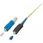EFB Elektronik conector SC montable en campo OM2 negro