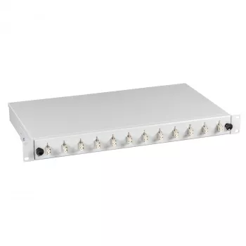 EFB Electronics caja de empalme 6x LC-dúplex SM extraíble 1U montaje en rack parcialmente equipada