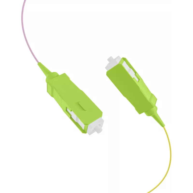 EFB Elektronik pigtail de fibra SC 50/125 OM5, set de 12 colores, 2m