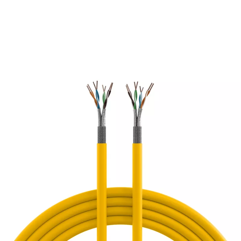 EFB Elektronik INFRALAN cable a granel 500 m SFTP Cat.7 LSZH naranja
