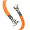 EFB Elektronik MK7100DX.500-CPR Cat7a S/FTP LSZH cable de datos 500 m naranja