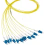 EFB Electronics pigtail de fibra LC 50/125 µm OM5, verde lima, 2 m
