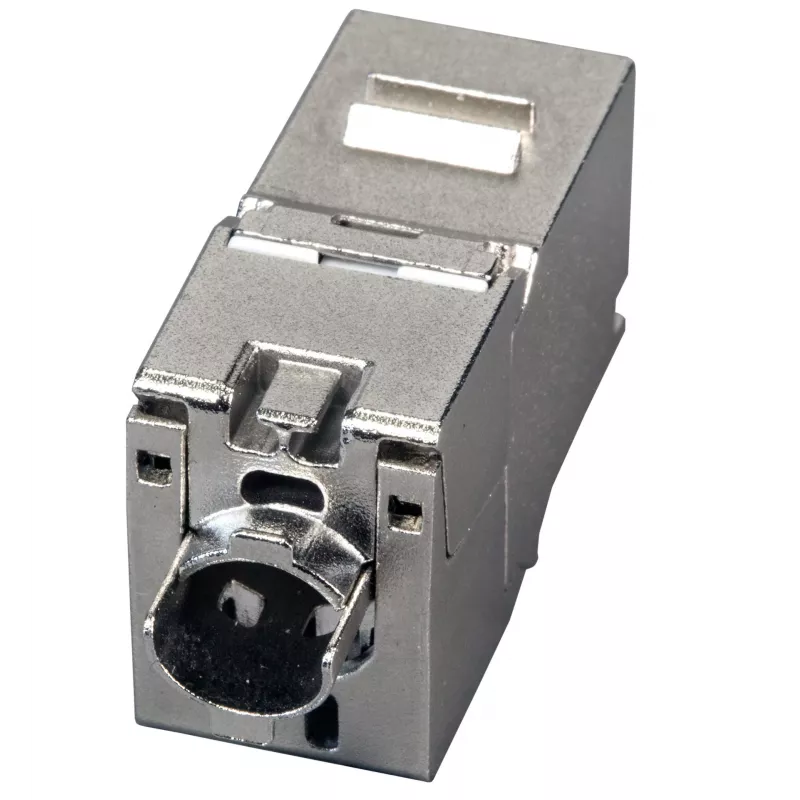 EFB Elektronik keystone RJ45 Slimline Cat.6A plata STP PVP Component pack de 12 - Power over Ethernet - RJ-45