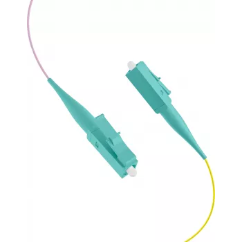 EFB Elektronik pigtail de fibra LC 50/125 OM3 set de 12 colores 2m - set de cable/adaptador - Multimode