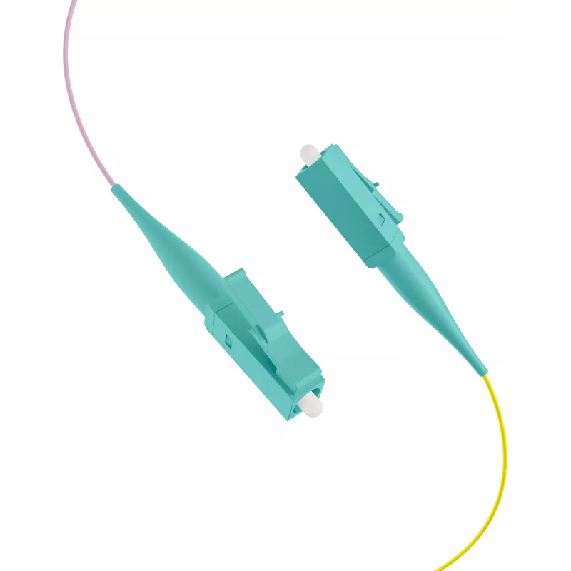 EFB Elektronik pigtail de fibra LC 50/125 OM3 set de 12 colores 2m - set de cable/adaptador - Multimode