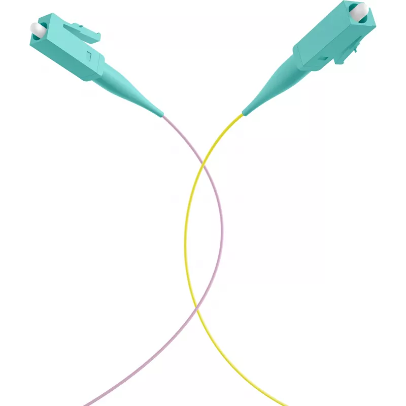 EFB Elektronik pigtail de fibra LC 50/125 OM3 set de 12 colores 2m - set de cable/adaptador - Multimode