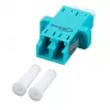 EFB Electronics acoplador LC-Duplex OM4 plástico, carcasa violeta, una pieza, SC-Simplex
