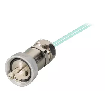 EFB Elektronik prensaestopas IP67 M25 conector macho LC-Duplex a conector macho LC-Duplex OM3 5m