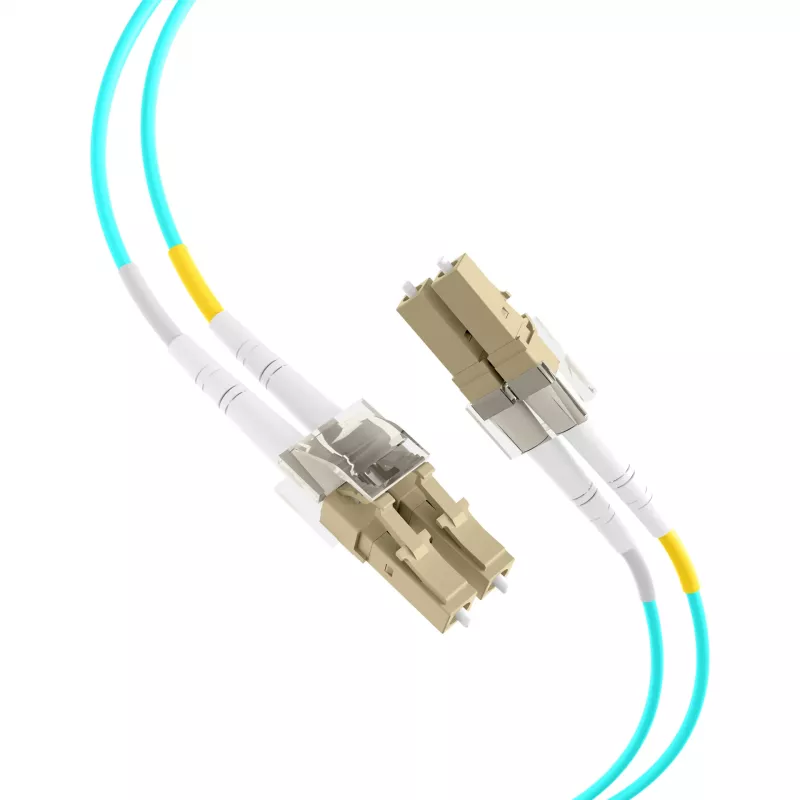 EFB Elektronik IPL-DF-LCULCU-3-0100 - 1 m - OM3 - LC dúplex - Aqua