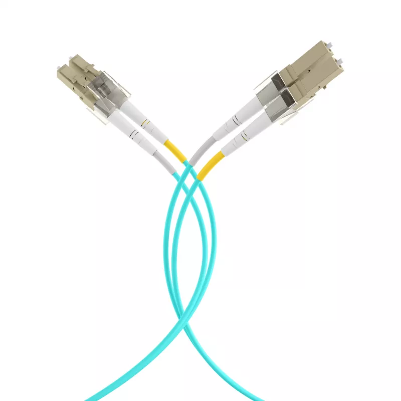 EFB Elektronik IPL-DF-LCULCU-3-0100 - 1 m - OM3 - LC dúplex - Aqua