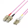 EFB Elektronik IPL-DF-LCUSCU-4-0200 - 2 m - OM4 - LC - SC Cable de fibra óptica