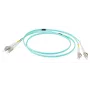 EFB Elektronik IPL-DR-LCULCU-3-0200 Cable de fibra óptica, 2 m, OM3, LC/UPC a LC/UPC, dúplex, Aqua