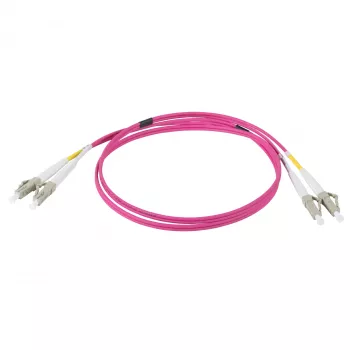 EFB Electronics Cable de fibra óptica dúplex LC-LC 50/125 OM4 LSZH Erika Violet 2,0mm 7,5m