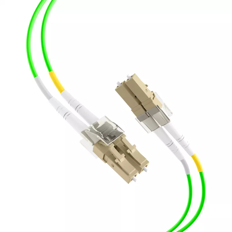 EFB Elektronik IPL-DR-LCULCU-5-0300 - 3 m - I-V(ZN) H - OM5 - LC dúplex - LC dúplex Cable de fibra óptica, Verde lima